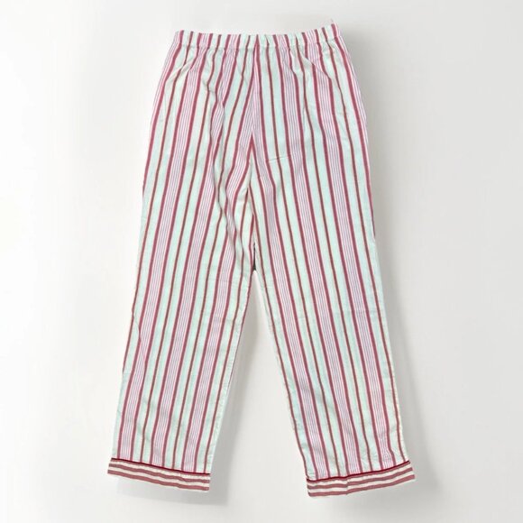 NWOT VICTORIA'S SECRET Flannel Pajama Cozy PJ Set Red Candy Cane Stripe M - Picture 15 of 15